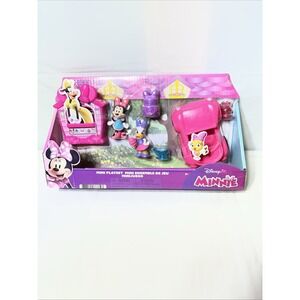 Disney Jr. Minnie Mouse Mini Playset 7 Piece Set New